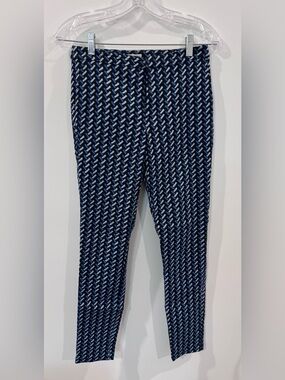 Opening Ceremony Size 2 Navy Patterned Men's Stretch Pants